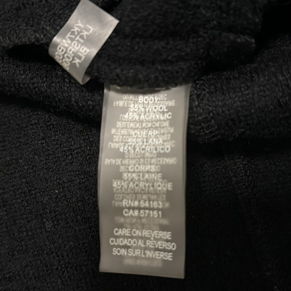 Long Karl Lagerfeld wool blended coat - Picture 7 of 8